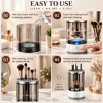 BrushGlow™ Automatic Makeup Brush Cleaner.
