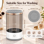 BrushGlow™ Automatic Makeup Brush Cleaner.